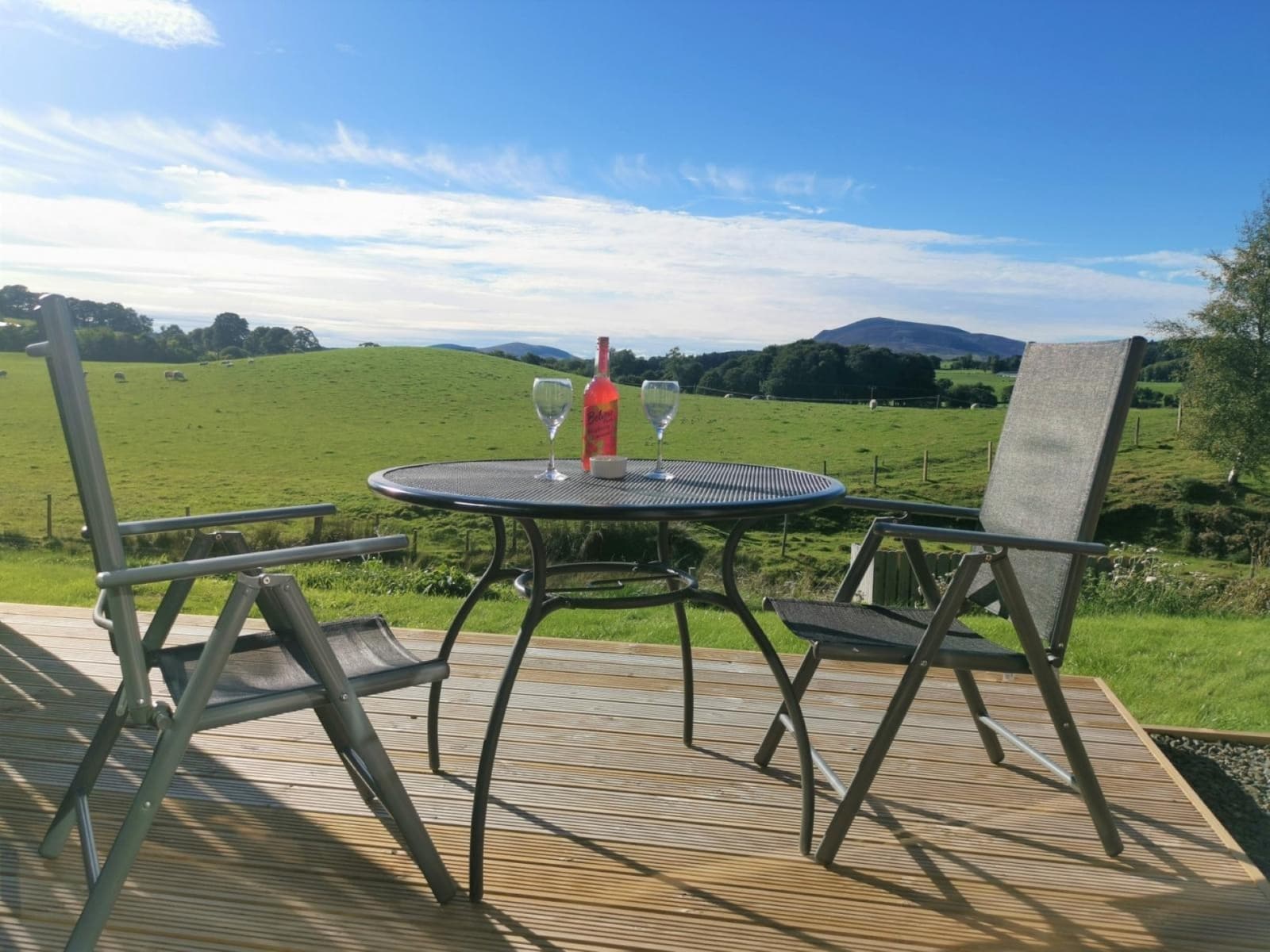 Enjoy the stunning Scottish countryside with views over Tinto